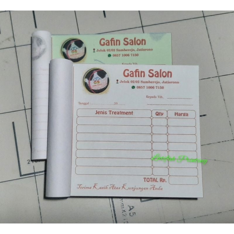 

Nota Salon Polos/Nota Custom