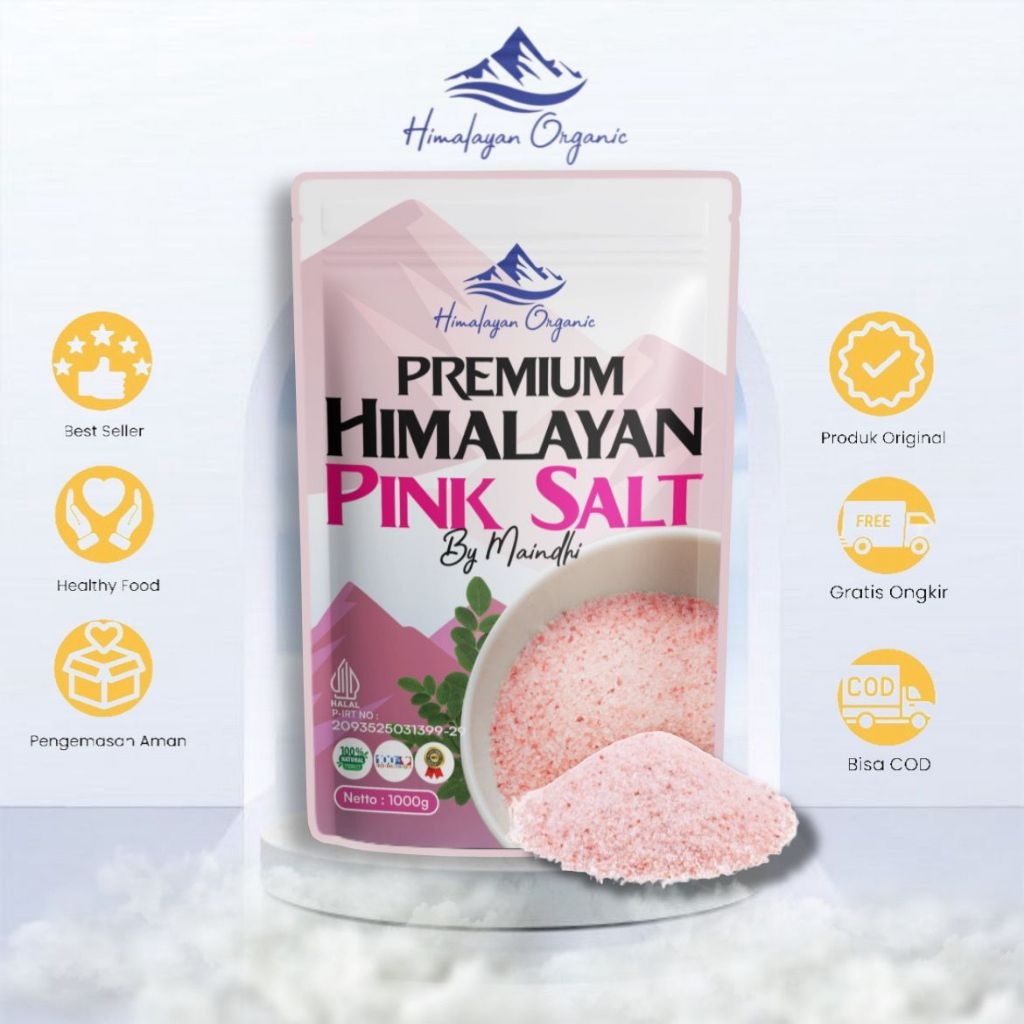 

Garam Himalaya Premium | Natural Himalaya Pink Salt | Rock Salt 250gr