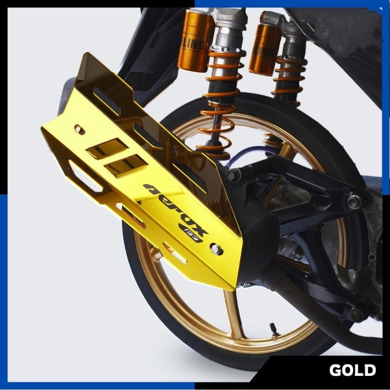 Cover knalpot Aerox 155 Aksesoris knalpot Aerox 155