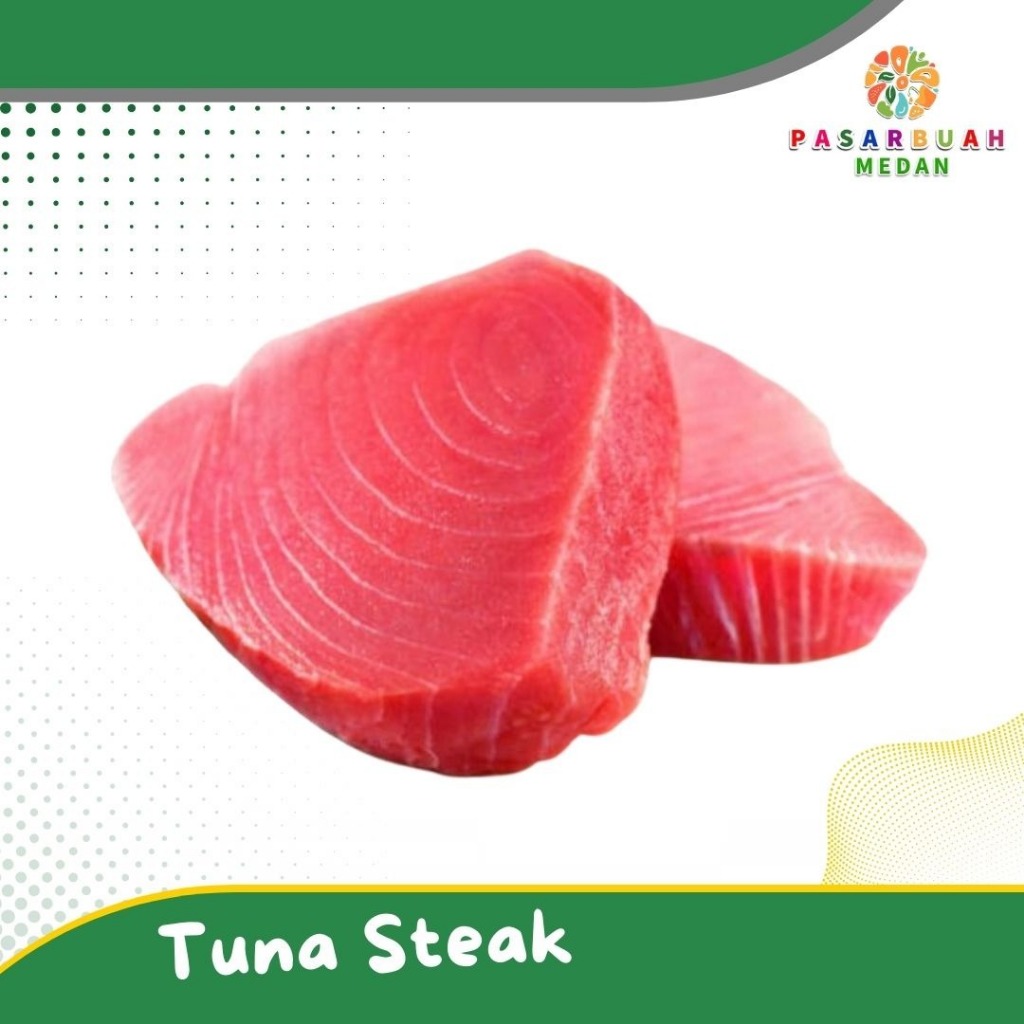

Tuna Steak Frozen 1kg / Tuna Potong / Tuna Fillet - Pasar Buah Medan