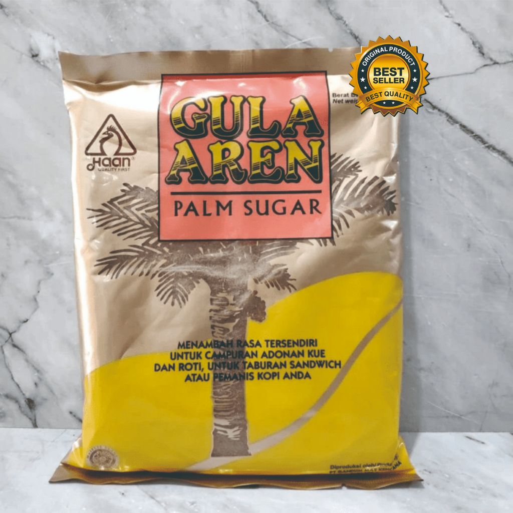 

Haan Gula Aren Bubuk Gula Merah Palm Sugar 250g / Haan Palm Sugar 250 g / Gula Aren Bubuk