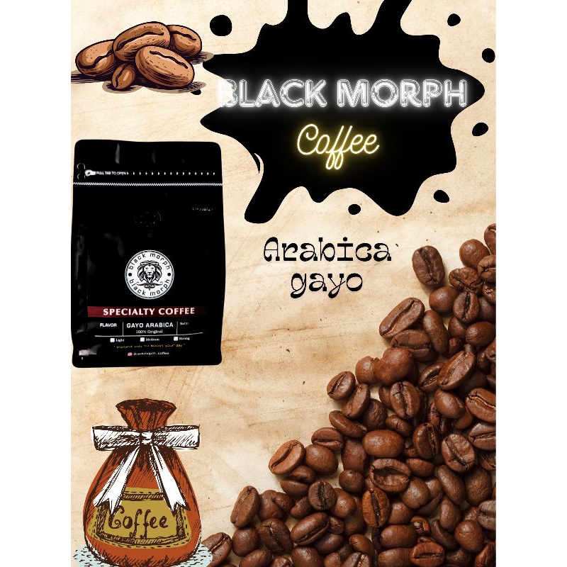 

BLACKMORPH coffee Arabica gayo 250gr bestest