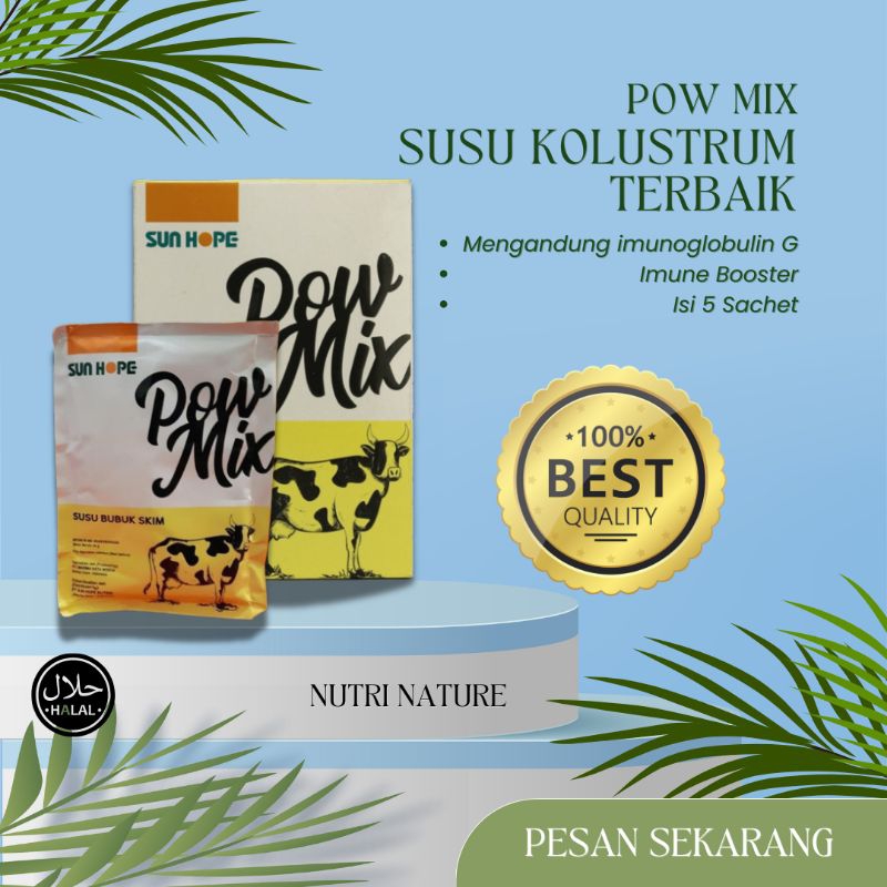 

Sunhope Powmix Susu Colostrum Murni