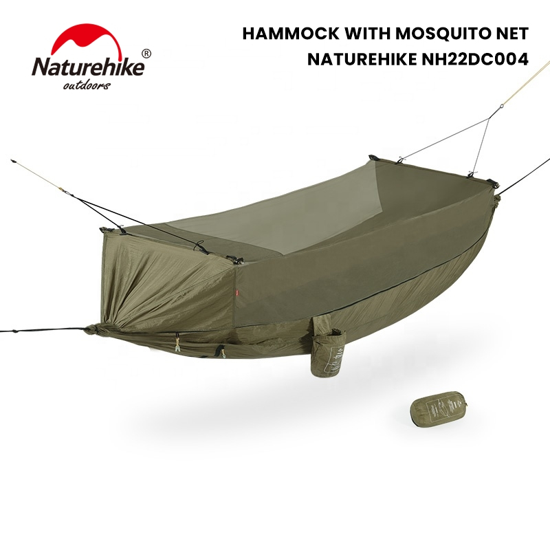 Hammock Naturehike NH22DC004 dengan Kelambu Anti Nyamuk Ayunan Tidur Kasur Gantung Hamock Camping Ou