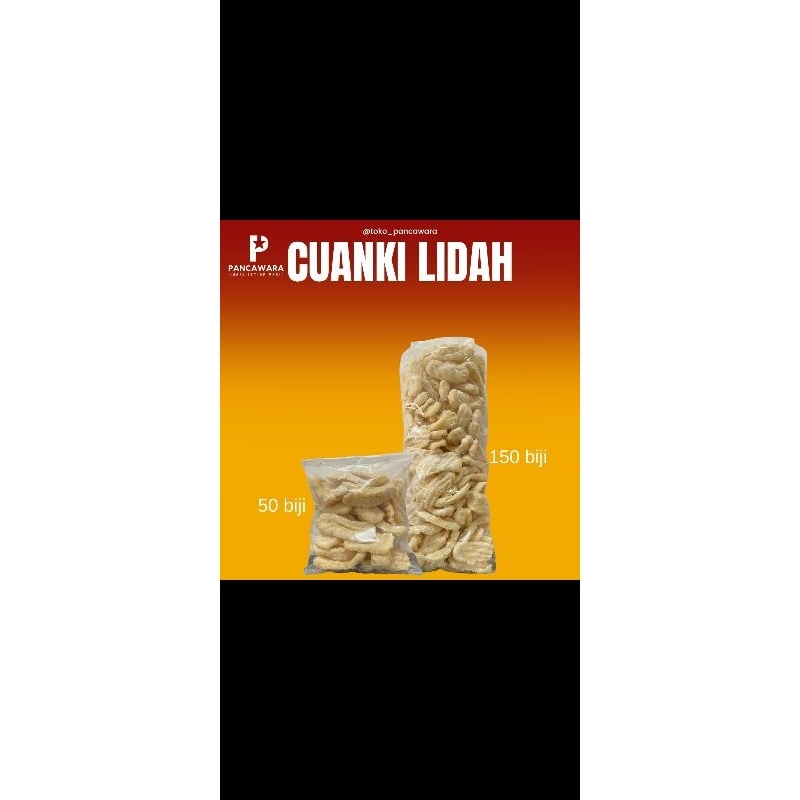 

BISA COD - Cuanki Lidah Isi 150 pcs - Cuankie - baso aci - bakso - toping seblak - seblak