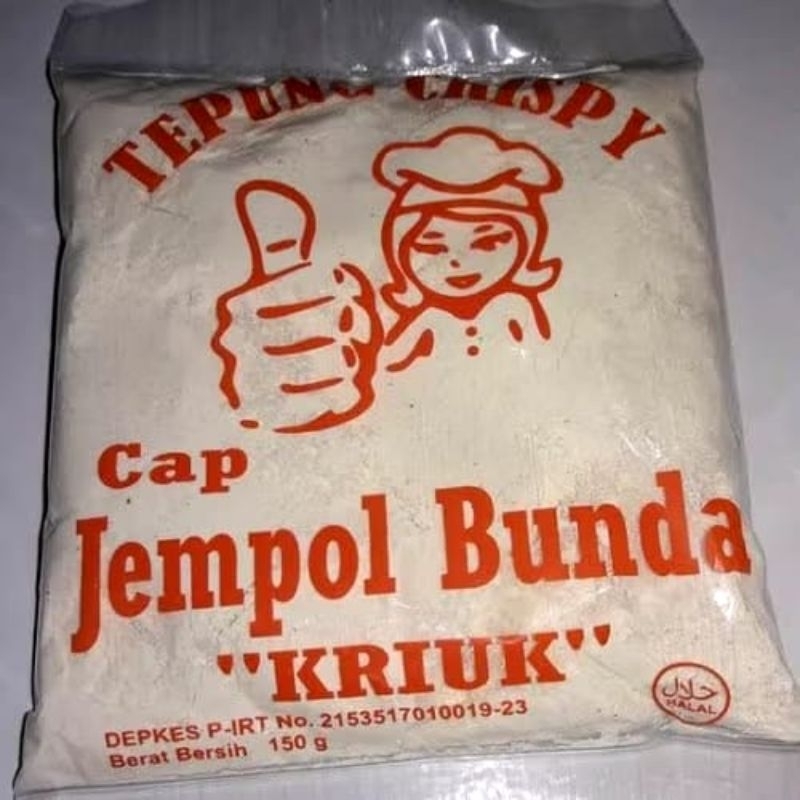 

Tepung crispy cap jempol bunda ECER besar
