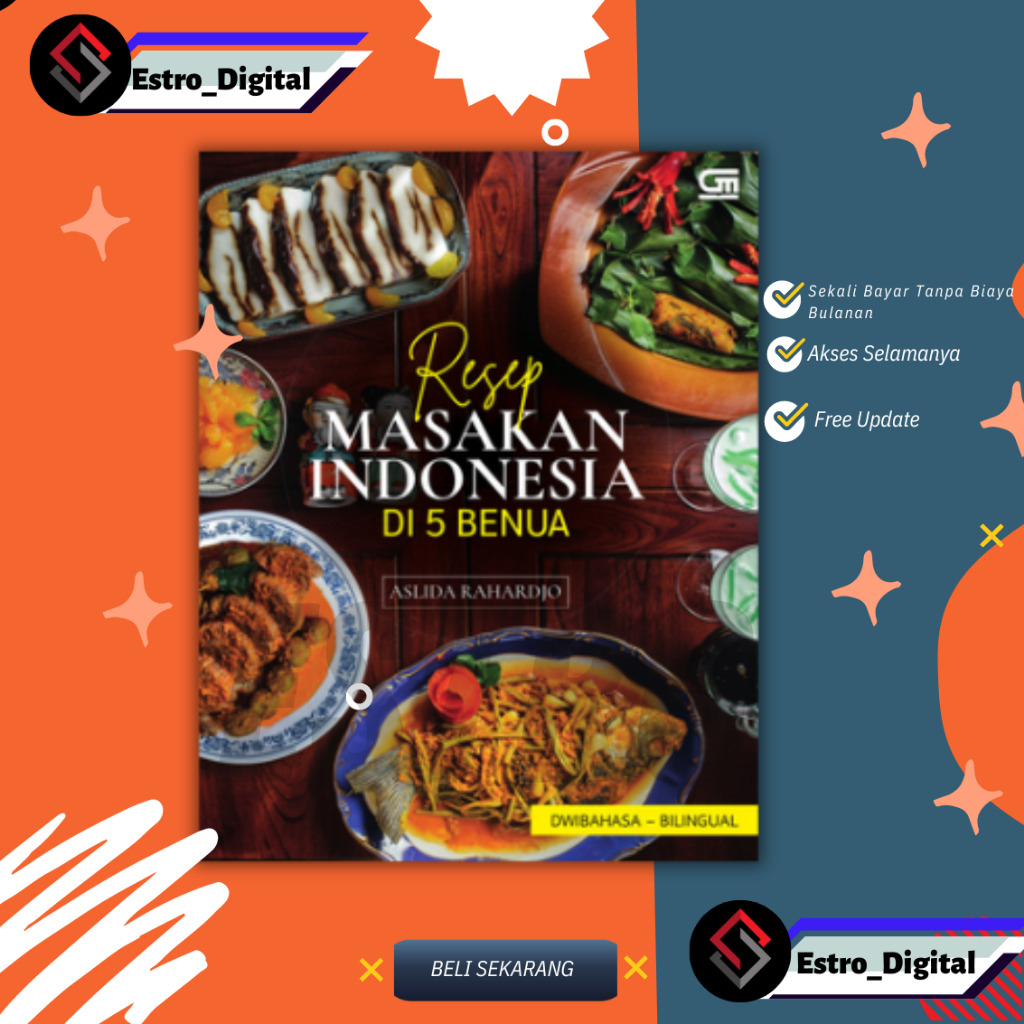 

[ ID4702 ] Resep Masakan Indonesia di 5 Benua