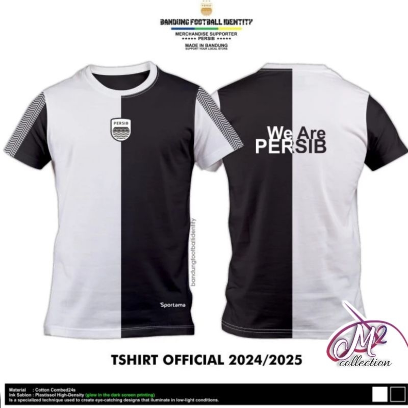 { Spesial Launching } Baju Kaos Persib Official 2024/2025 Original
