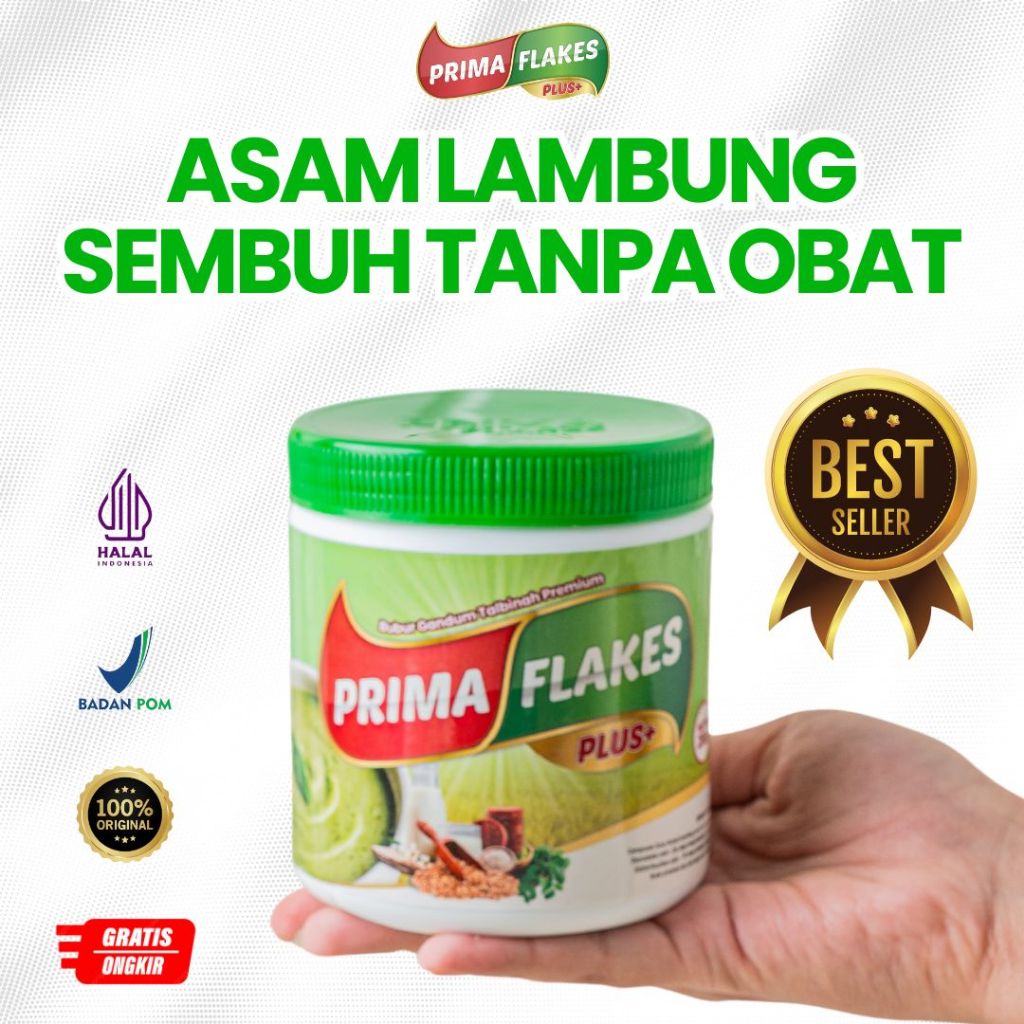 

Primaflakes Bubur Sereal Gandum Talbinah Membantu Atasi Asam Lambung Gerd Maag Original Asli