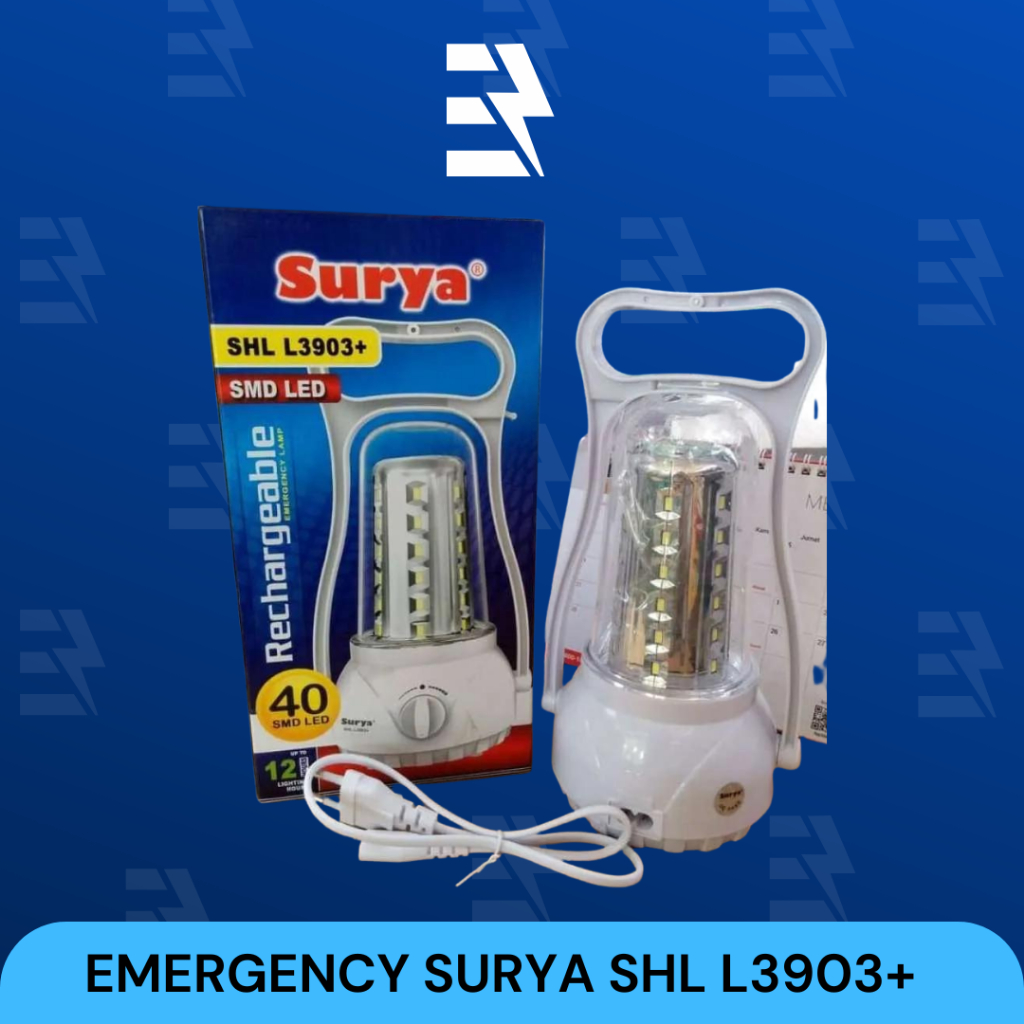 LAMPU EMERGENCY SURYA SHL L3903+