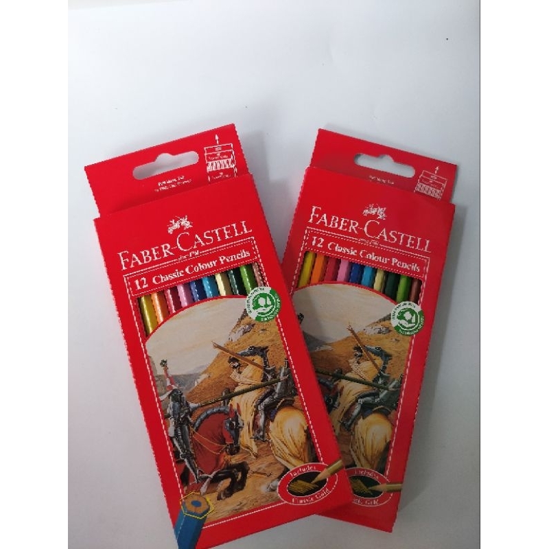 

FABER CASTELL 12 classic calour / pensil warna faber castell isi 12 warna