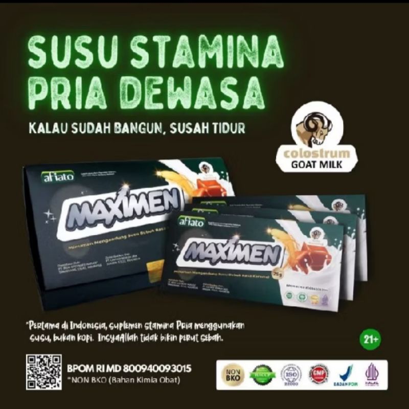 

Grosir susu pria dewasa maximen BPOM
