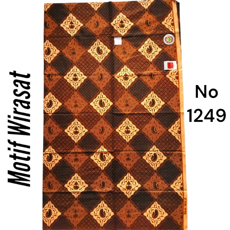 Kain Panjang Batu Raden Batik Halus Premium Motif Klasik Sogan Jarik Kebat Samping Ibu Melahirkan