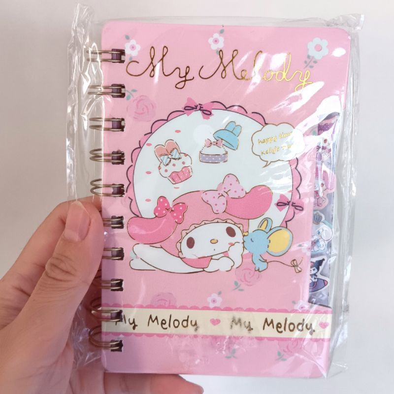 

NOTEBOOK SPIRAL HELLO KITTY / NOTEBOOK SPIRAL CINNAMOROLL / NOTEBOOK SPIRAL KUROMI