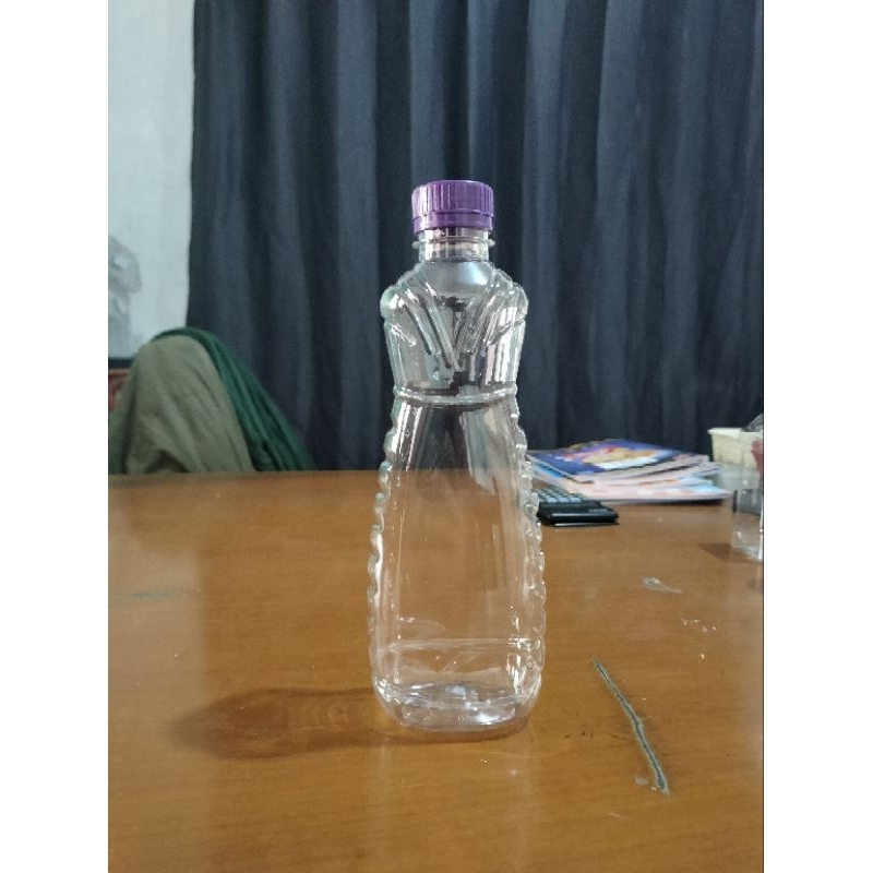 Botol Plastik Cupir 450ml + Tutup