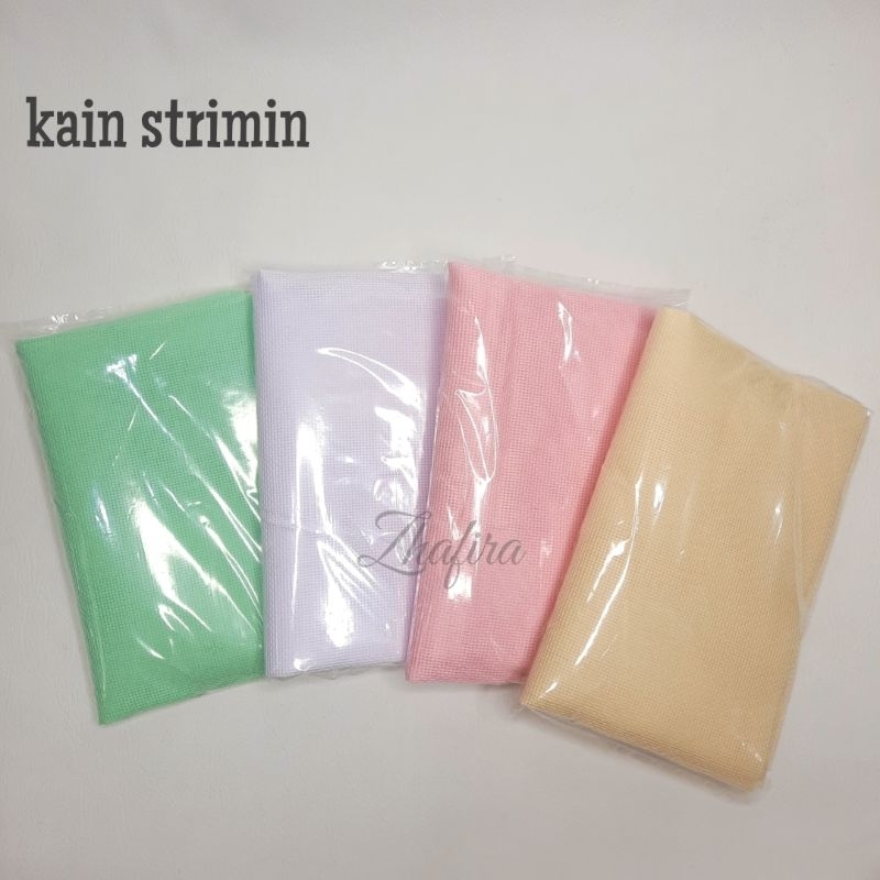 Kain strimin, kain cross stitch, kain kristik