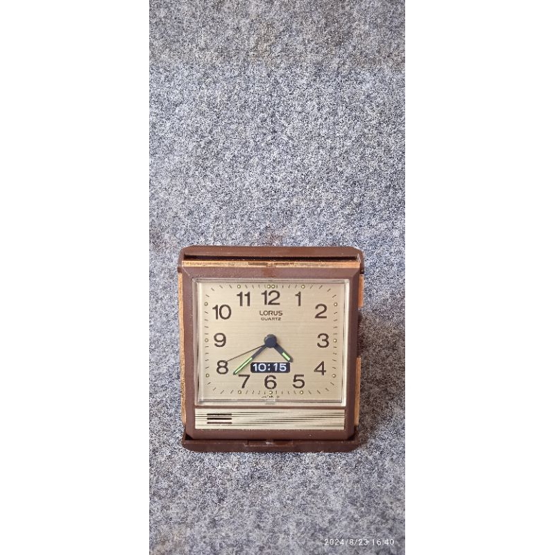 Jam beker jam weker antik lawas lorus made in japan normal