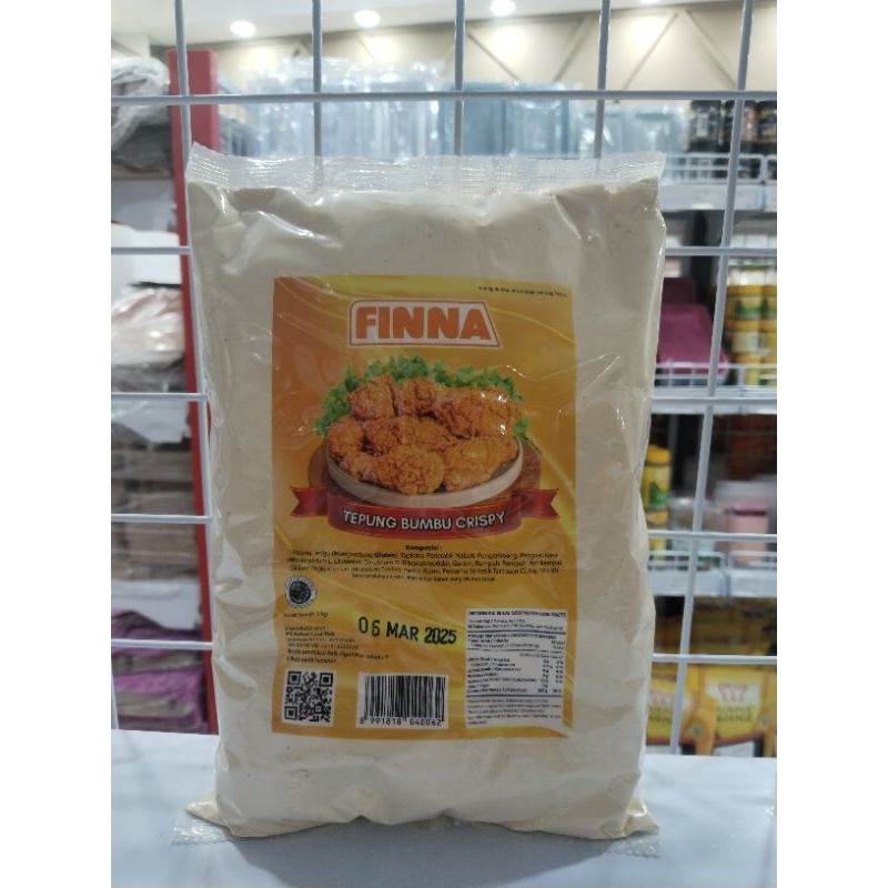 

Tepung Bumbu Crispy Finna 1kg