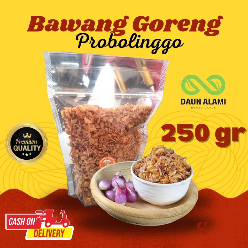 

(Grade A 250gram) Bawang Goreng Asli Probolinggo | bawang goreng | bawang goreng probolinggo | brambang goreng tanpa tepung