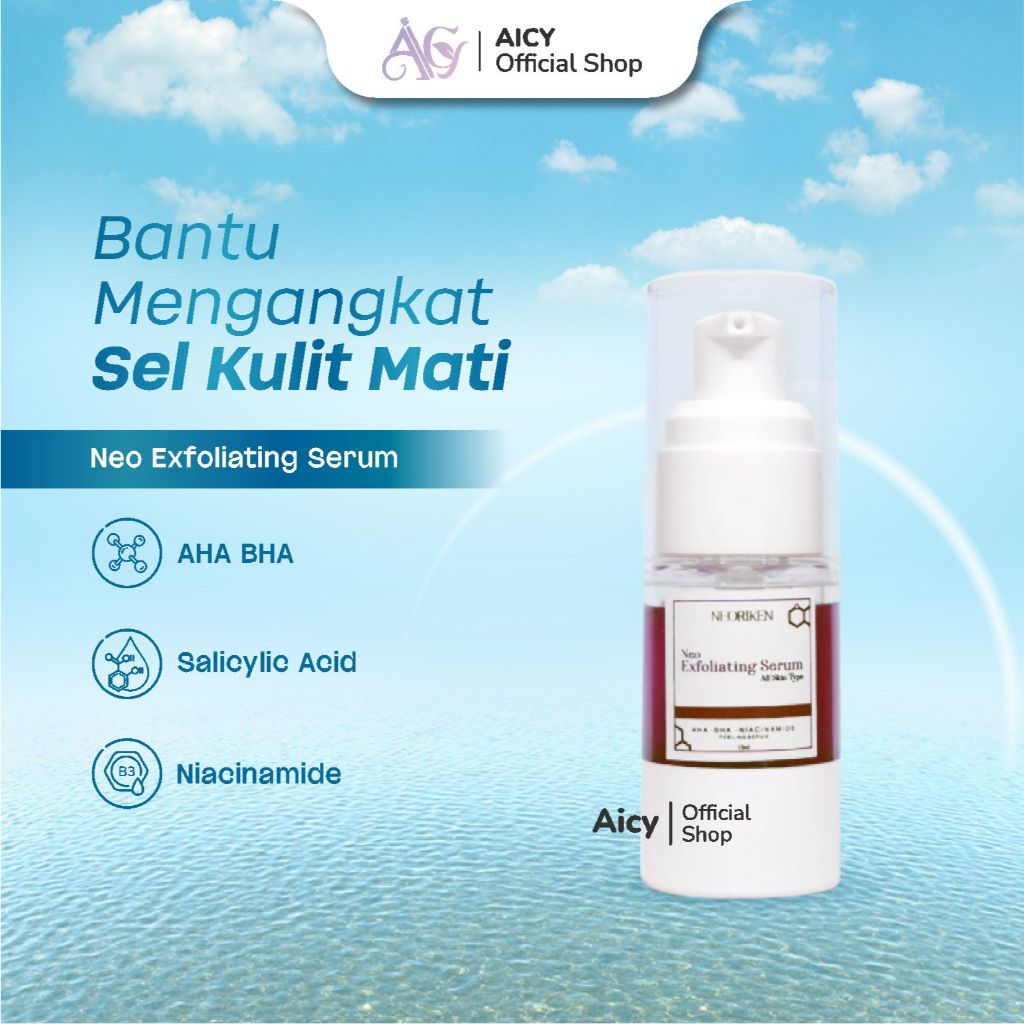 NEORIKEN EXFOLIATING SERUM AHA BHA NIACINAMIDE