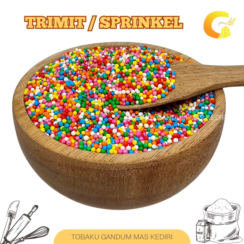 

Trimit Sprinkle Kue Warna Warni 100 Gr