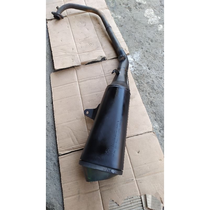 knalpot standar original Suzuki GSX 150 R/S Bekas original