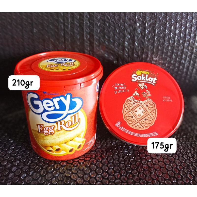 

[PAKET PROMO] Gery Eggroll 210gr | Nissin Soklat 175gr - PROMO TERBATAS