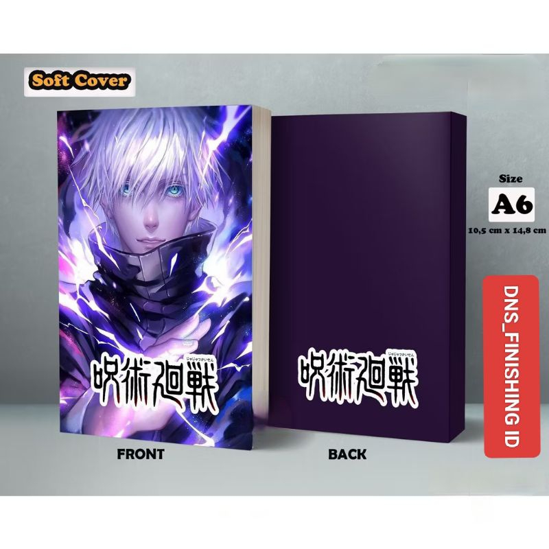 

Pocket Note Anime Jujutsu Kaisen Gojo 3 Softcover