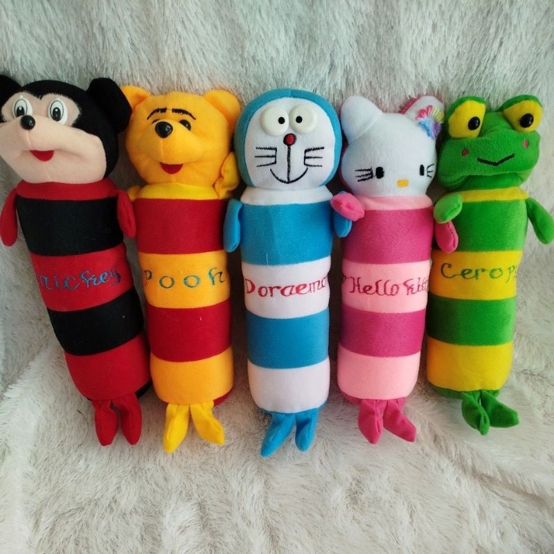 (isi 2) Boneka guling bayi mini ukuran 30cm