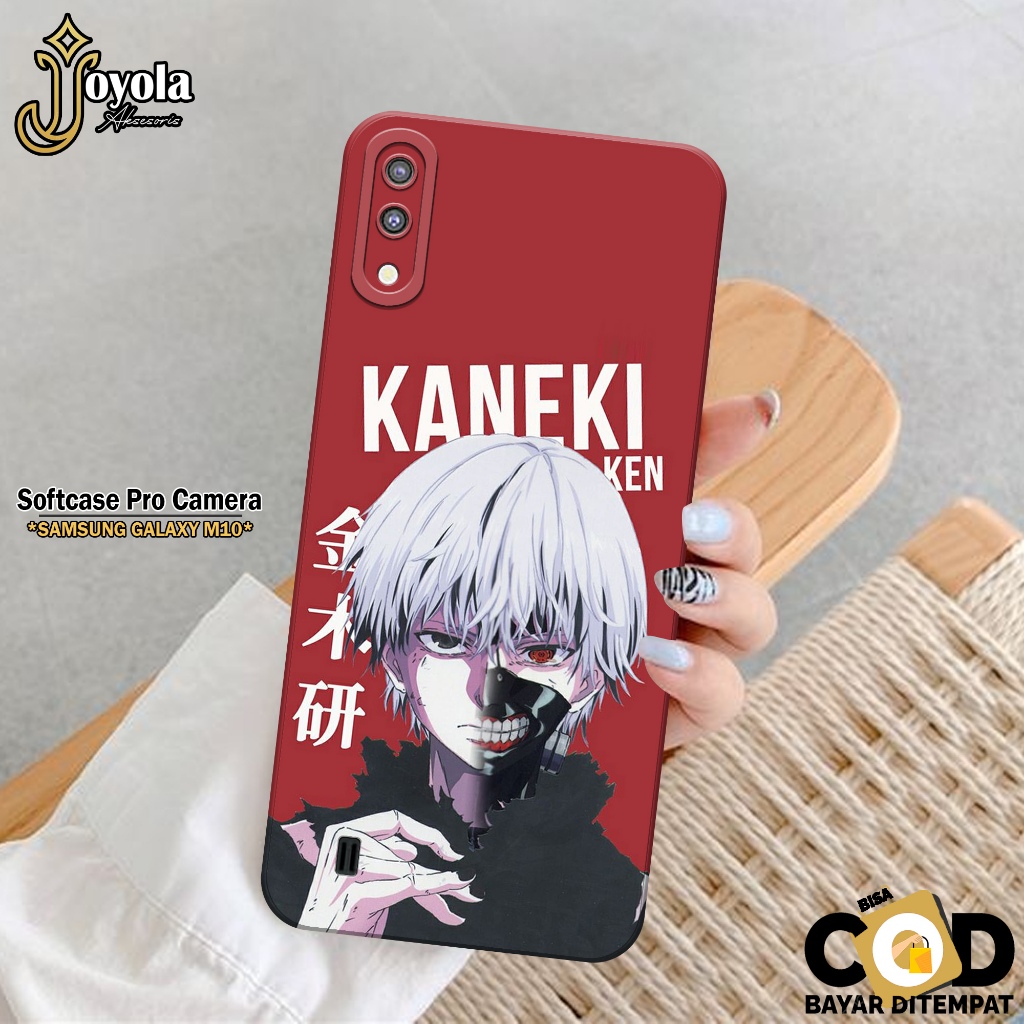 JOYOLA Case Samsung Galaxy M10 - Fahion Case Anime - Softcase Samsung Galaxy M10 - Pro Camera - Casi