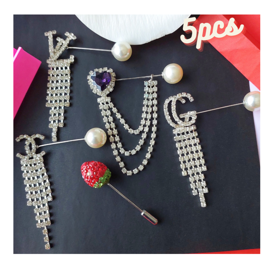 Bros Tuspin Hijab 1 Set Peniti Jilbab Grosir Pin Kerudung Mutiara Log0