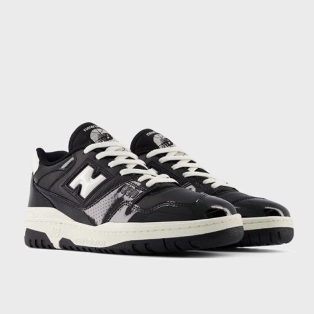 New Balance 550 Patent Leather - Black