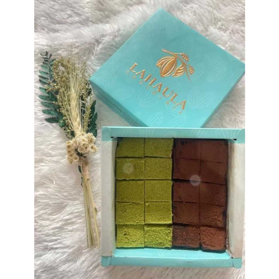 

Lahaula Mactha dan Dark chocolate 150gr mix matcha dark Food Coklat Manis Cokelat Cemilan