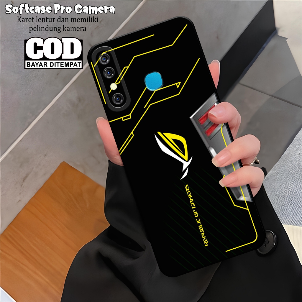 Case INFINIX HOT 8 - INFINIX HOT 8 Terbaru - Softcase  INFINIX HOT 8 - Softcase Pro Camera - Casing 