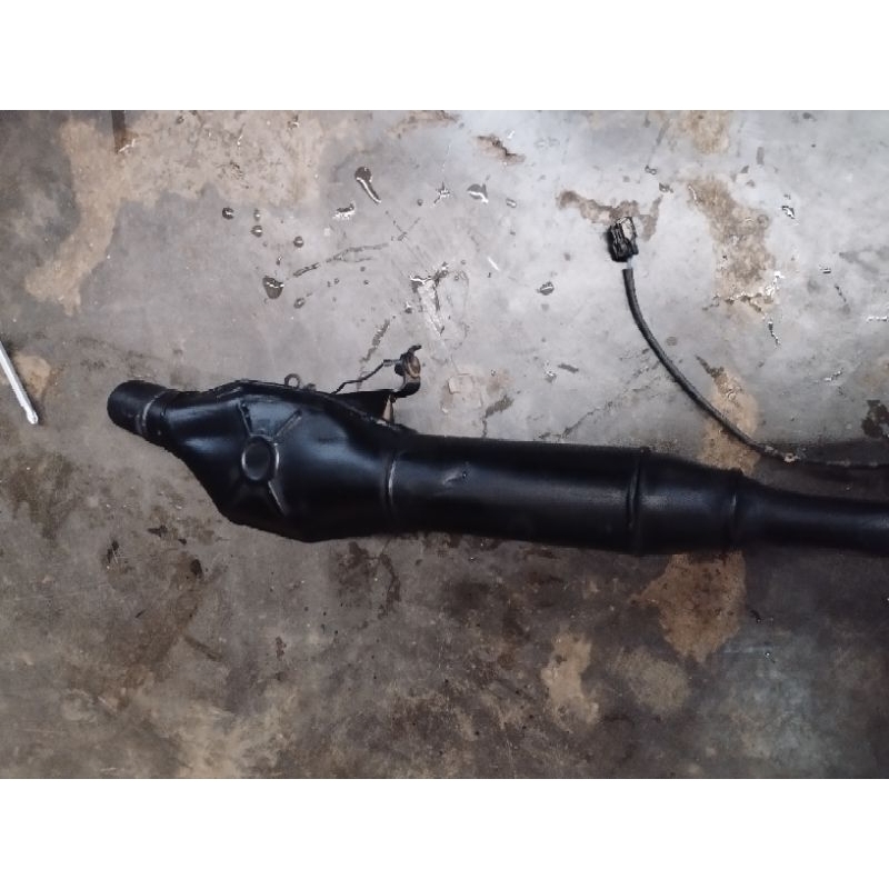 leheran knalpot standard cbr 150 k45 original