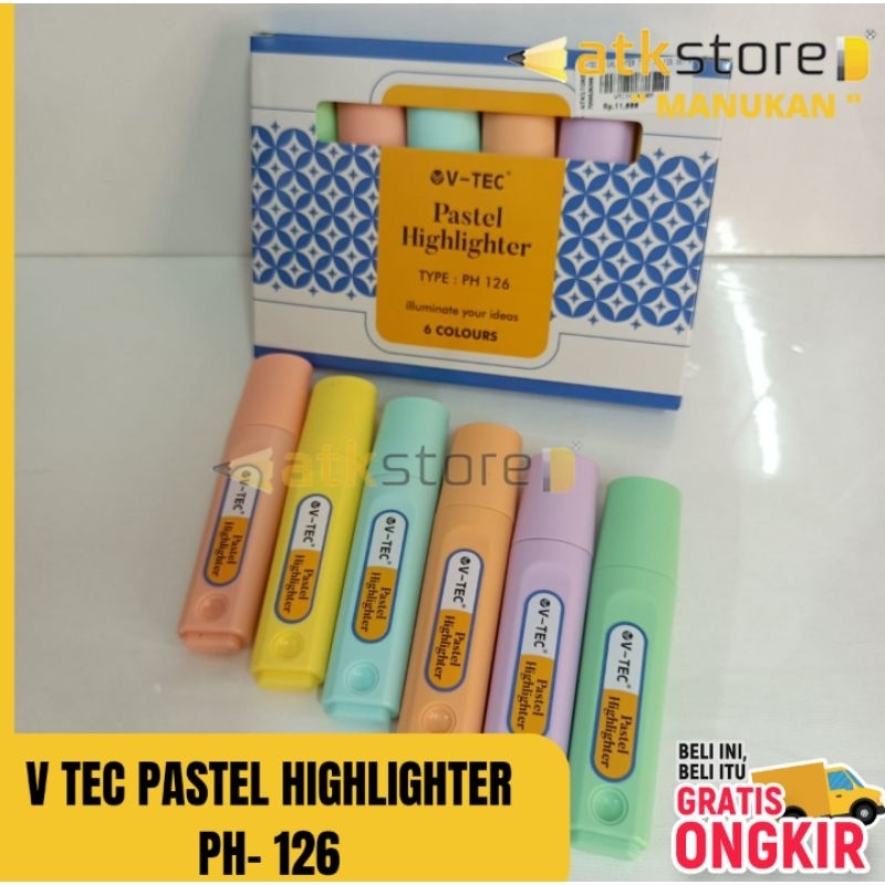 

V TEC HIGHLIGHTER PASTEL PH 126