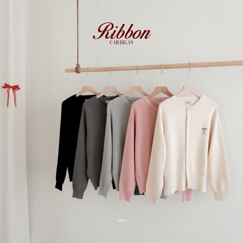 Ribbon Cardigan by Nueta