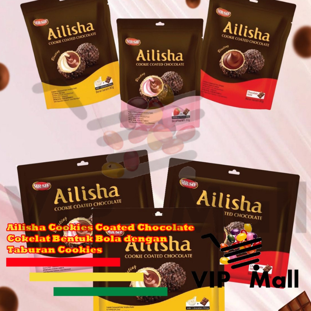 

Ailisha Cookies Coated Chocolate