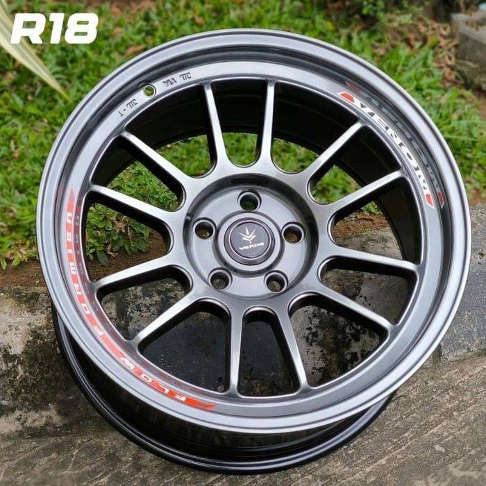 velg mobil 18 VENOM VERDE LEBAR 9 R18 Innova reborn venturer zenix hrv