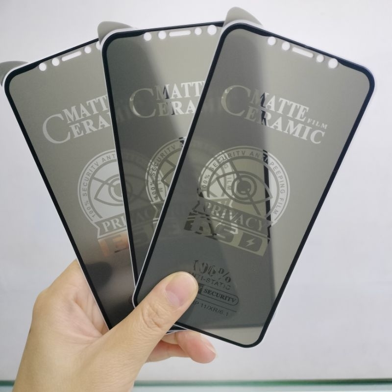 ANTI GORES CERAMIC SPY IP 11/XR/11PRO/13/13 pro/14 ANTI PECAH