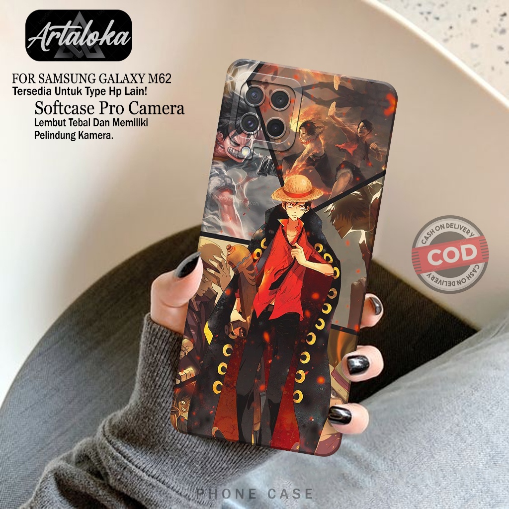 Case Hp Samsung Galaxy M62 - Fashion Case Anime - Softcase Samsung Galaxy M62 - Casing Sam M62 - Kes