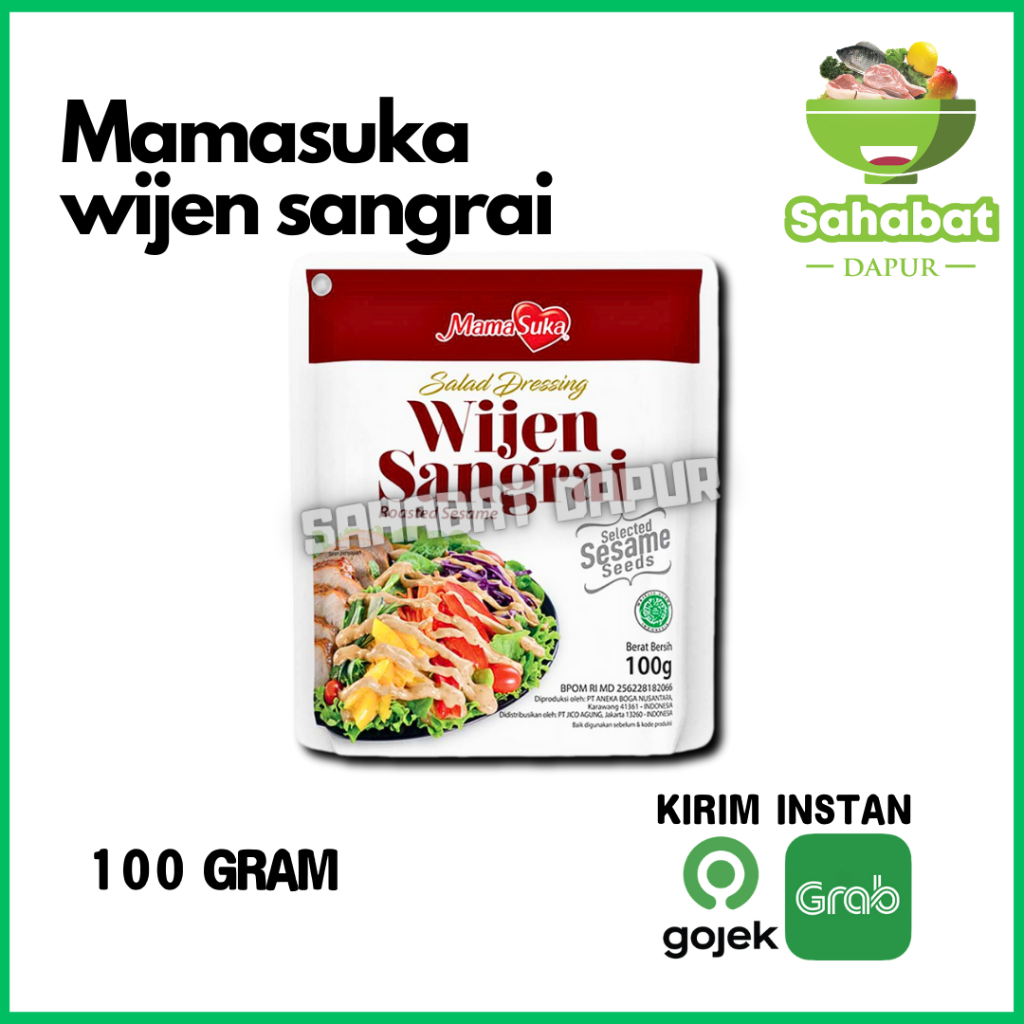

MamaSuka Wijen Sangrai 100gr - Sahabatdapur