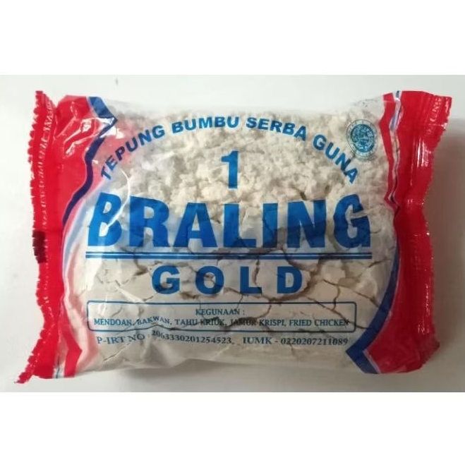 

Tepung Mendoan Serbaguna Braling Gold 1pcs