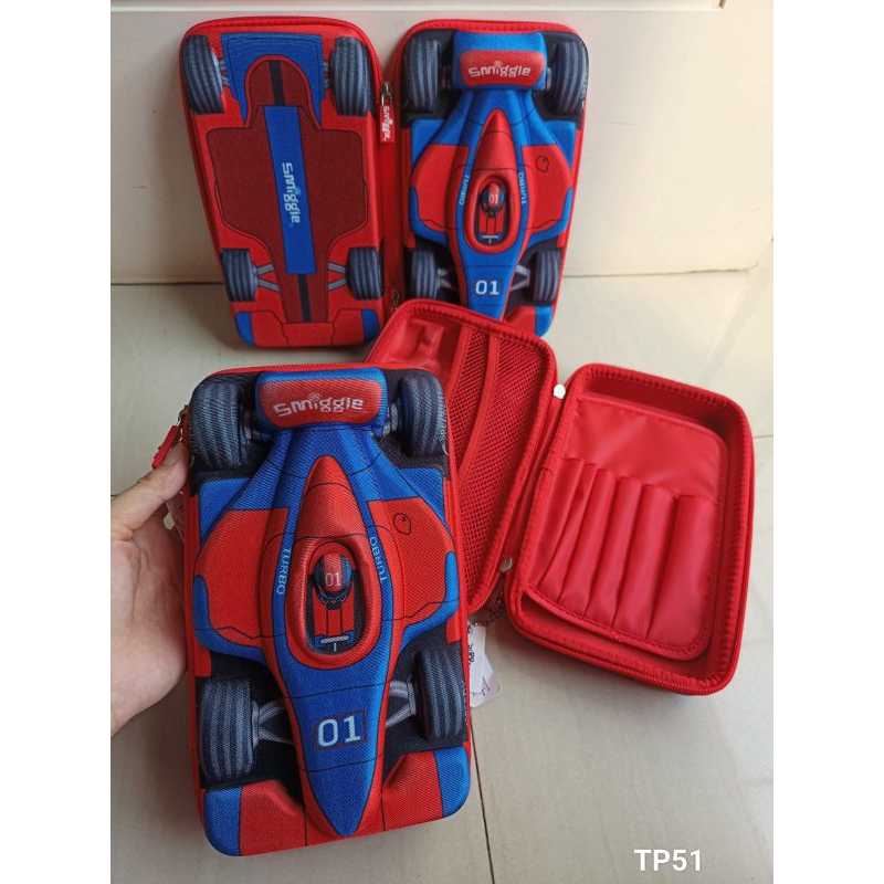 

Tp51 Cars Red Tempat pensil Smiggle/Hardcase Anak