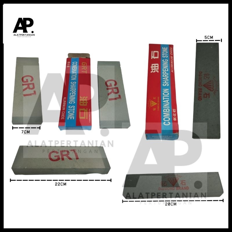 Ungkal batu asahan pisau Diamond 6/8 Inci