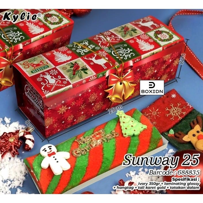 

Box Sunny Christmas Box Natal 25x8 Box Natal Bolu Gulung Box Natal Cake Roll Box Natal Roll Cake Bos Natal Lapis Legit Dus Natal Kue Kotak Natal Bolu Lapis Box Hampers Kue Bolu Box Natal Souvenir