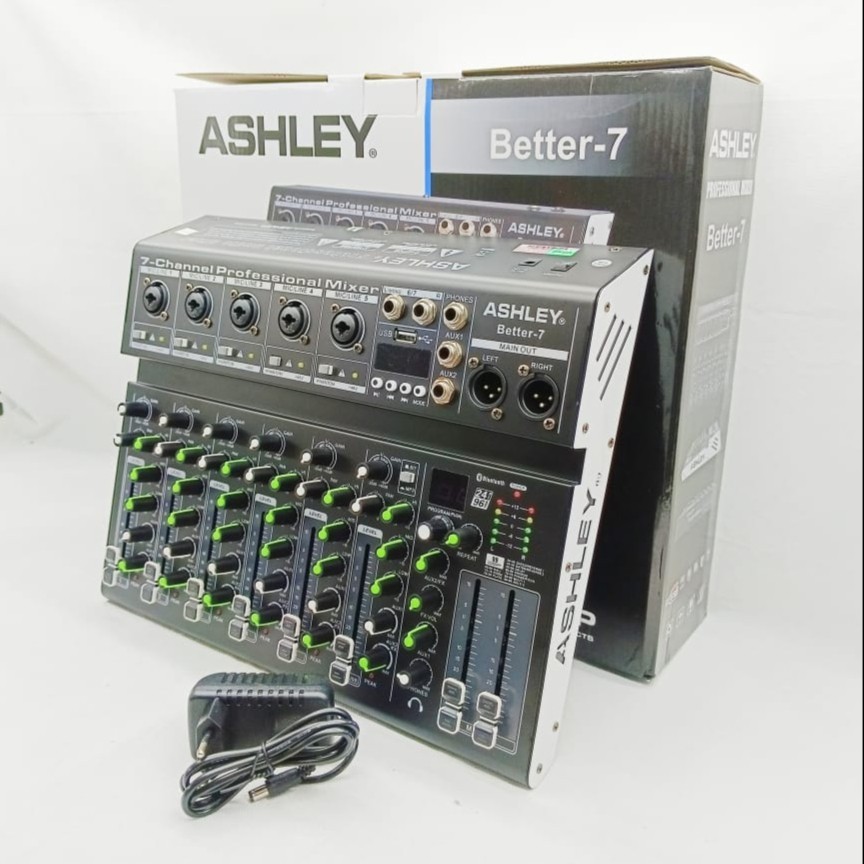 MIXER ASHLEY BETTER7 / BETTER 7 ORIGINAL GARANSI RESMI TERBARU