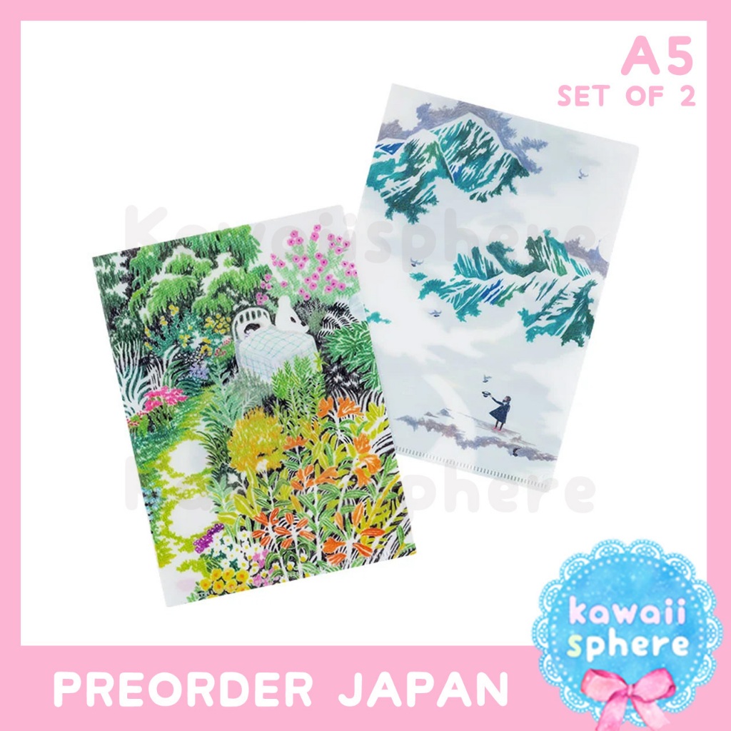 

Hobonichi Clear Folder Set of 2 for A5 Size | iyo okumi | Preorder Japan Hobonichi 2025 Accessories