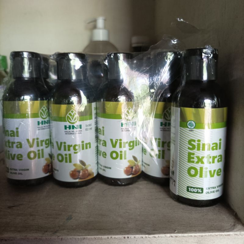 

MINYAK ZAITUN (EXTRA VIRGIN OLIVE OIL) SINAI OLIVE OIL HNI HPAI