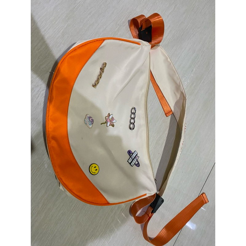 tas xingcheng crem orange preloved